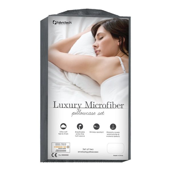 Luxury Microfiber Pillowcase Set - Image 3