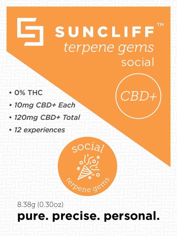 Suncliff CBD+ Gems Social 12 Pack