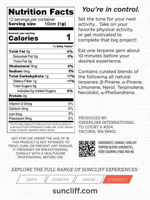 Suncliff Gems Energetic 12 Pack - Image 5
