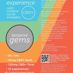 Suncliff CBD+ Gems Experience Pack - 48 Curated Experiences